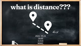 What is distance