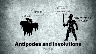 Antipodes and Involutions