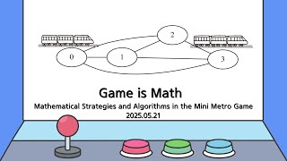 Game Is Math: Mathematical Strategies and Algorithms in the Mini Metro Game