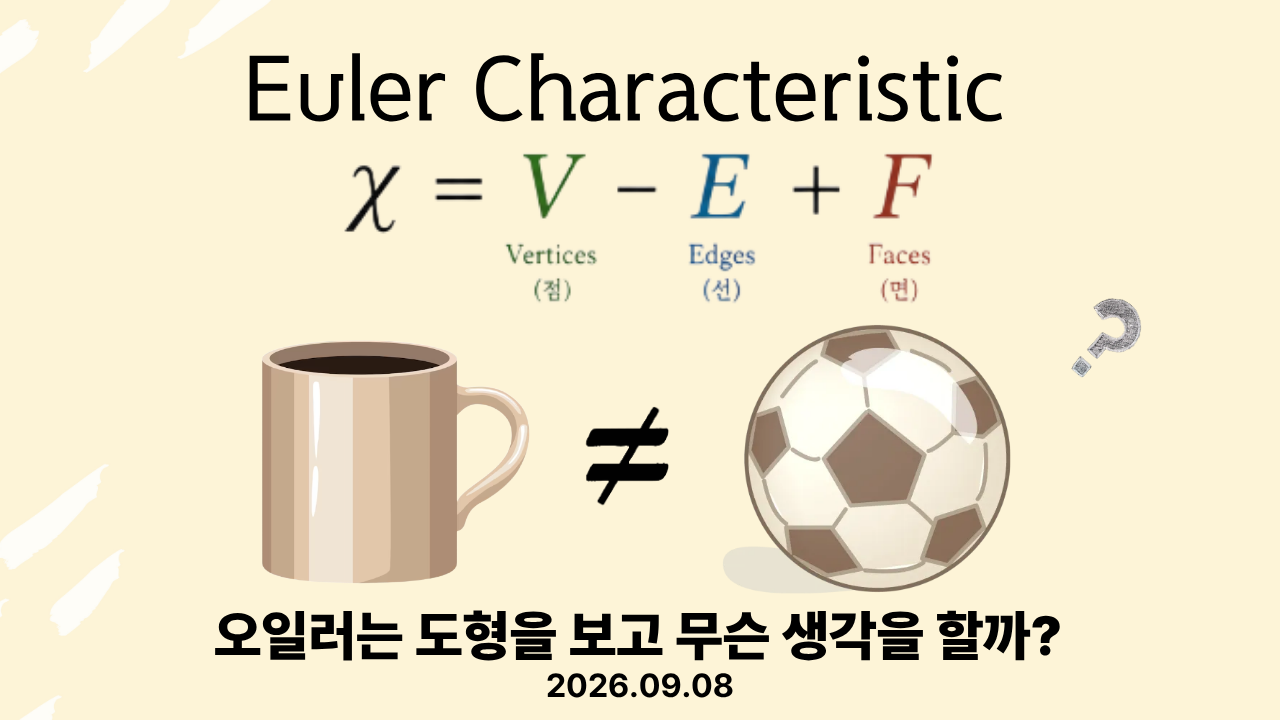 What does Euler think when he looks at a shape? (With a touch of topology) seminar thumbnail