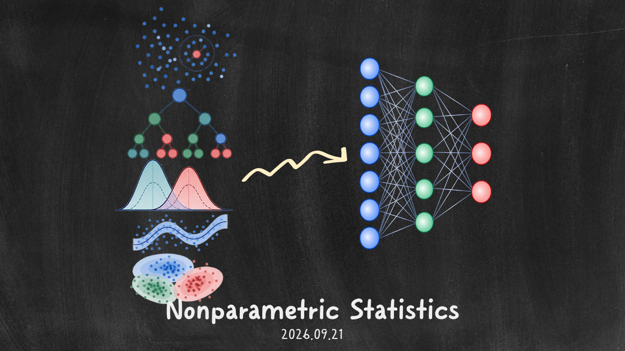 Nonparametric Statistics seminar thumbnail