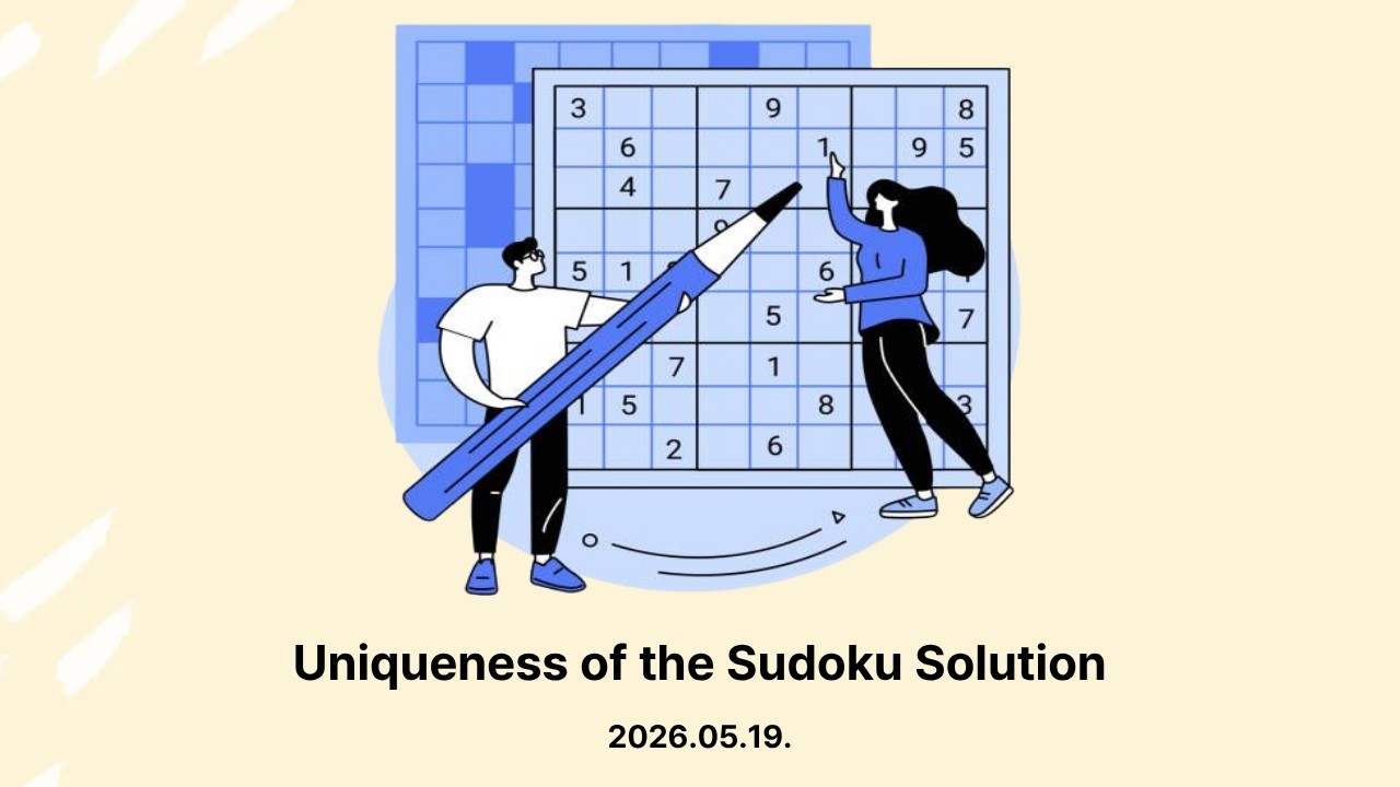 Uniqueness of the Sudoku Solution thumbnail